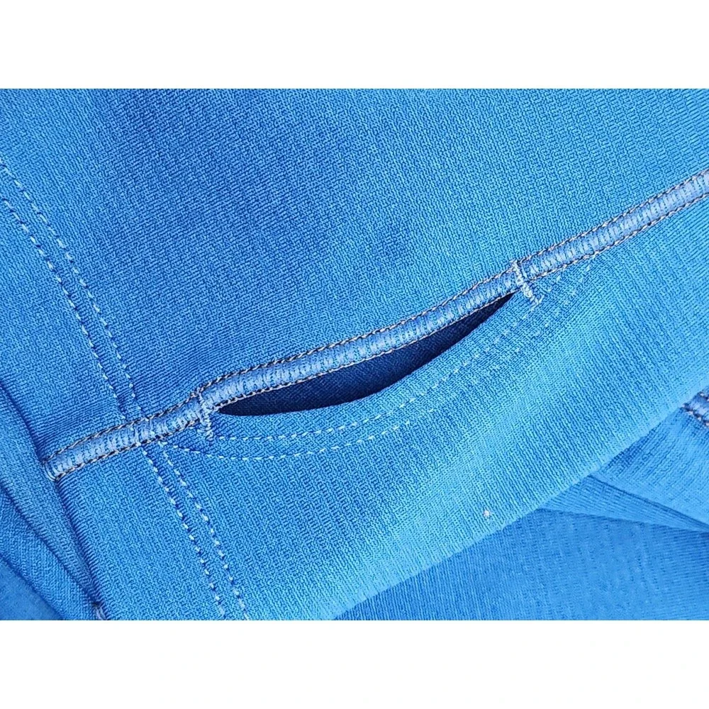 The North‎ Face Shirt Men's M Blue Long Sleeve Impulse Active Flashdry 1/4 Zip - Picture 6 of 10